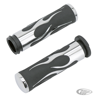 GZP FLH/T08-up Chrome flame grip set