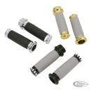 GZP Chrome 4-Cross T-II Grip set