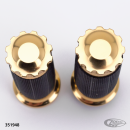 GZP Bronzed Turbo TBW gripset black rubb