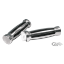 GZP Inlay Millennium grip set Chrome