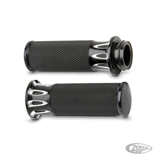 DC GRIPS, H-D, CBL LONG, BLK