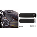KNURLED RUBBER GRIPS, CBL , CHR