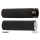 KNURLED RUBBER GRIPS, CBL , CHR