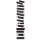 Throttle-By-Wire grips KNURLED RBBR CHR