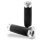 PM Contour renthal wrapped grips, chrome