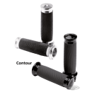 PM Contour renthal wrapped grips, black