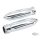 GZP Chrome billet grip set Rocket sty
