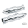 GZP Chrome billet grip set Rocket sty