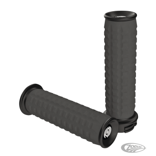 RSD grips billet traction black Ops cabl