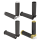 RSD grips billet traction black Ops cabl