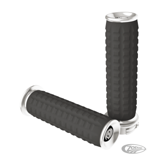RSD grips billet traction chrome TBW