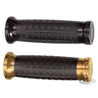 Grips set  black anodized for Dual cable