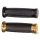 Grips set  black anodized for Dual cable