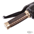 Grips set gloss black anodized TBW model