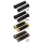 Grips set gloss black anodized TBW model