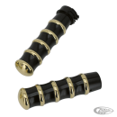 K-Tech vintage gripset black & brass