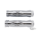RBS Twister gripset chrome w/LED turnsig