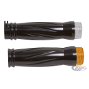 RBS Twister gripset black w/LED turnsign