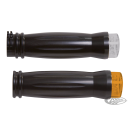 RBS Grooved gripset black w/LED turnsign