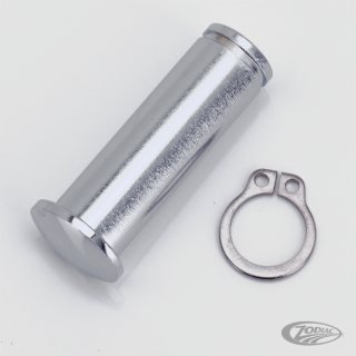 GZP Chrome lever pin with circlip, each