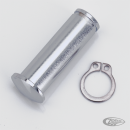 GZP Chrome lever pin with circlip, each