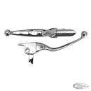 GZP Chr Tri-hole FLH/T08-16 levers w/cab