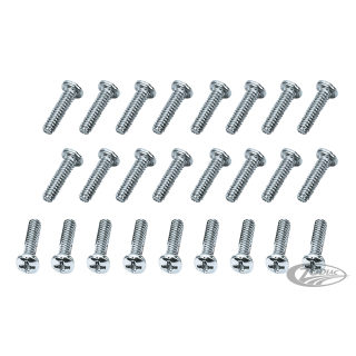 GZP 25pck Screw #6-32x1/2" Pan head PZ1