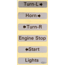 10pck Switch housing decal kit L & R