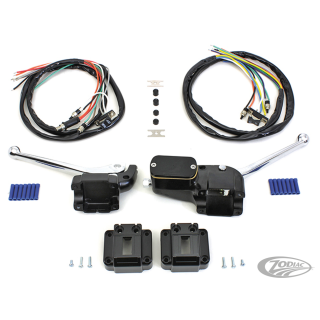 Black handlebar contrls w/switches 72-81