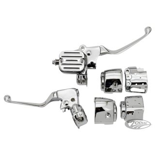 GZP Chr. Handlebar cntrl kit 96up 9/16"
