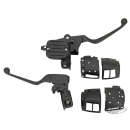 GZP Chr. Handlebar cntrl kit 96up 9/16"