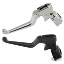 GZP Chr clutch lever assembly 96-UP