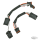 NAMZ H/bar Cntrl Xtension Harness 4" Fit