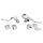 GZP Handlebar contr kit XL07-up 1/2" bra
