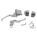 GZP Chr.Handlebar control kit 9/16" chop