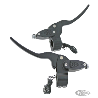 GZP Black Billet H/B Contr w/cl cable