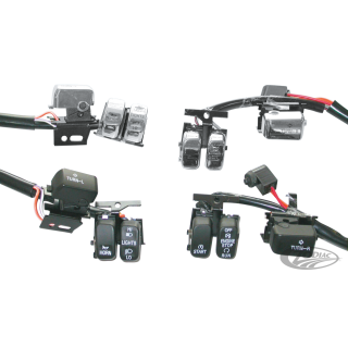 Left turn signal switch Black 96-06