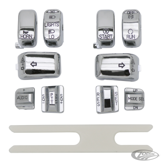 GZP Chr switch cap kit FLHT/C96UP