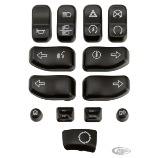 GZP Chr switch buttons kit FLH/T16-up