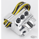 PM Polished 4 button housing Cabl.clutch