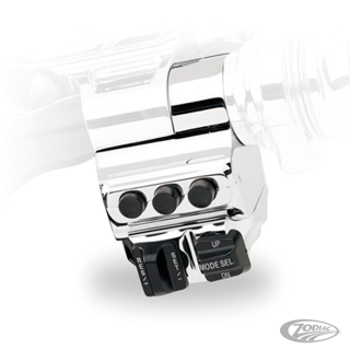 PM Chrome 5 button housing brakeside