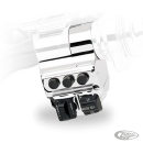 PM Chrome 5 button housing brakeside
