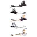 BRAKE M/C BLK 9/16"