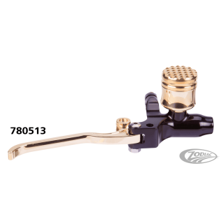 BRAKE M/C BLK TANK BRASS LEVER BRASS 9/1