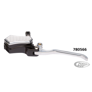 DMND BRAKE M/C POL CAP BRS LVR BS 9/16"