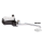 DMND BRAKE M/C POL CAP BRS LVR BS 9/16"