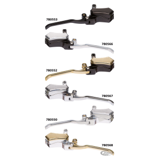 DMND Hydr CLUTCH BLK CAP BRASS LEVER BRS