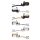 DMND Hydr CLUTCH BLK CAP BRASS LEVER BRS