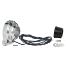 BILLET CONTROL SPACER 28mm W.SWITCH CHRO