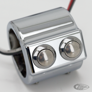 GZP Prime chrome custom dual switch kit